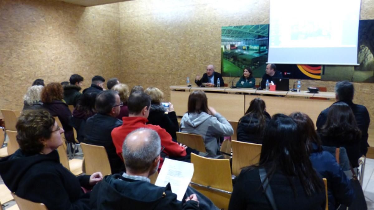 La presentación del documental en Gavà. La presentación del documental en Gavà.