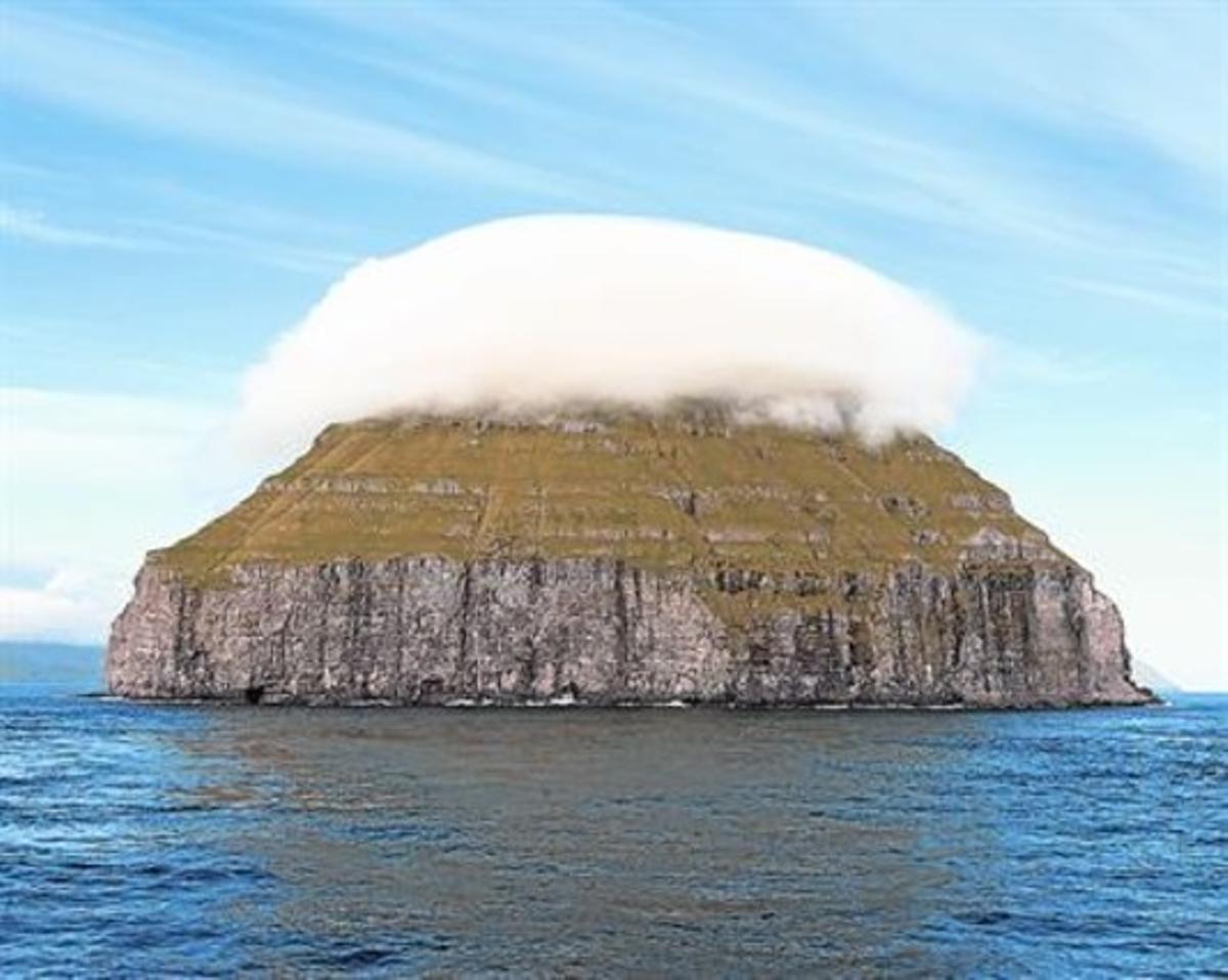 La isla Litla Dimun, en el archipiélago de las Feroe.