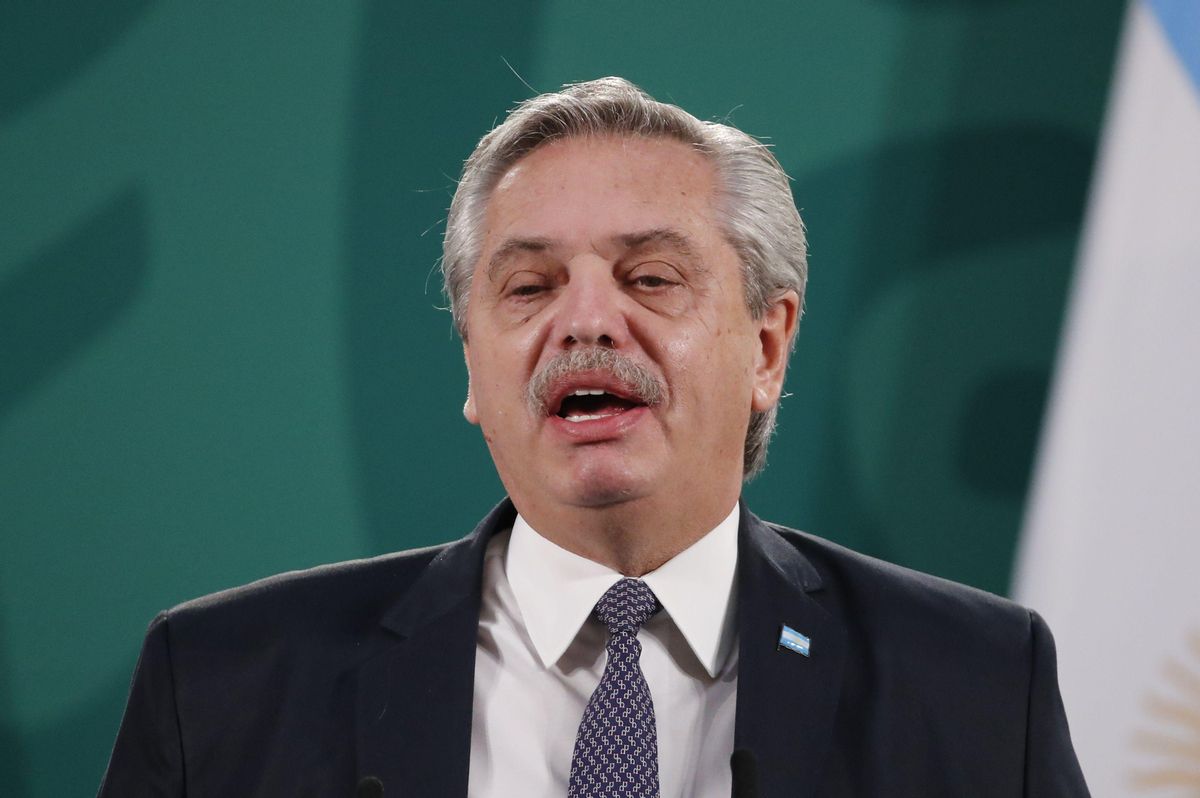 El presidente de Argentina, Alberto Fernández. El presidente de Argentina, Alberto Fernández.