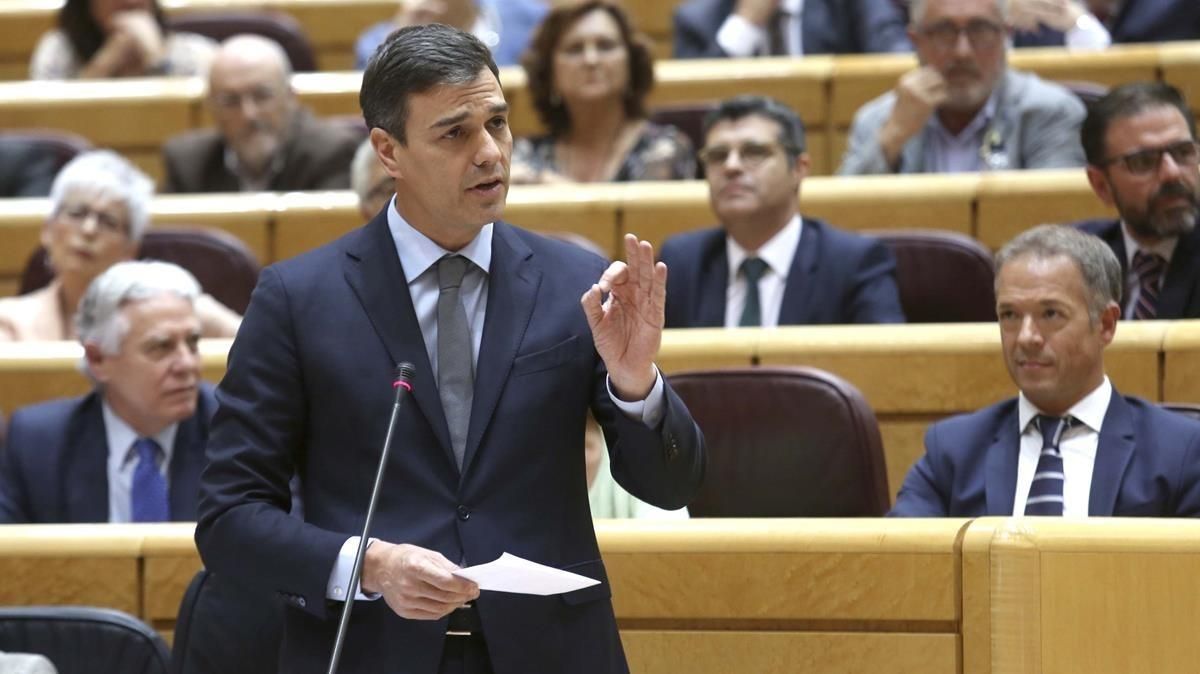 El presidente del Gobierno, Pedro Sánchez. El presidente del Gobierno, Pedro Sánchez.