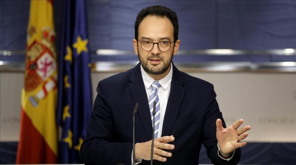 El portavoz parlamentario del PSOE, Antonio Hernando, el pasado 31 de enero. El portavoz parlamentario del PSOE, Antonio Hernando, el pasado 31 de enero.