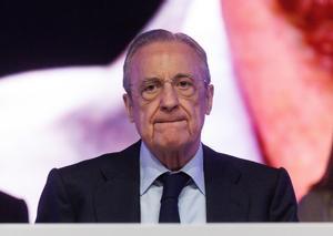 Florentino, durante la última junta general de accionistas de ACS