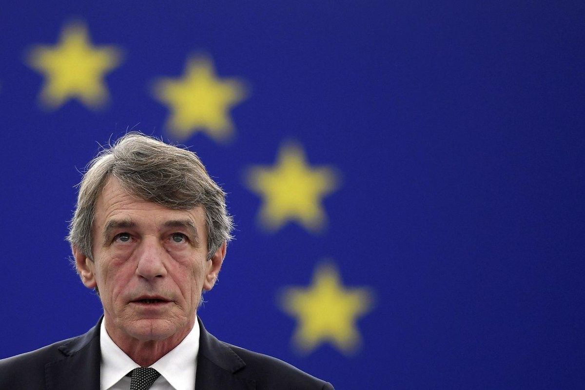 El presidente del Parlamento Europeo, David-Maria Sassoli. El presidente del Parlamento Europeo, David-Maria Sassoli.
