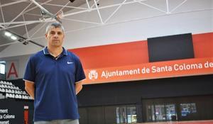 Xavi Closas, entrenador del Industrias Santa Coloma.