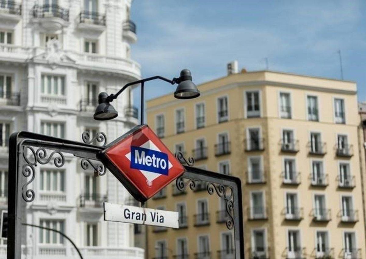 Estación de Gran Vía. Estación de Gran Vía.