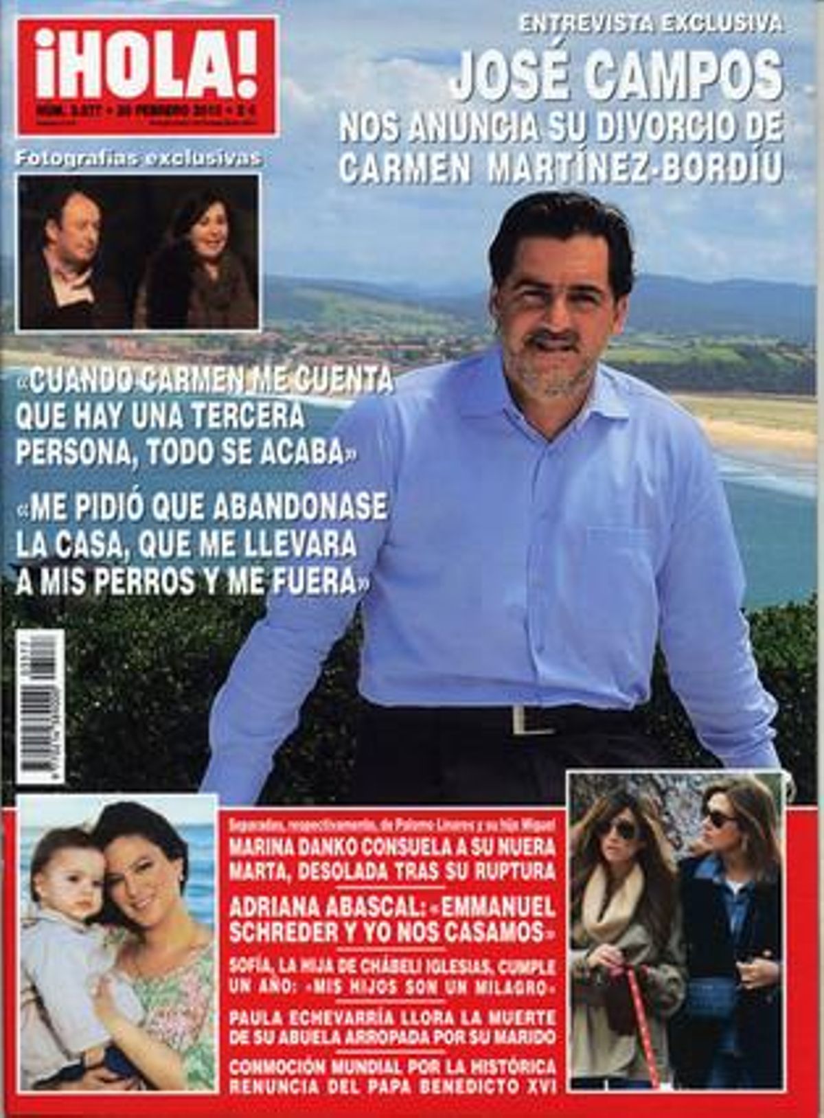 Portada de ’Hola’ Portada de ’Hola’