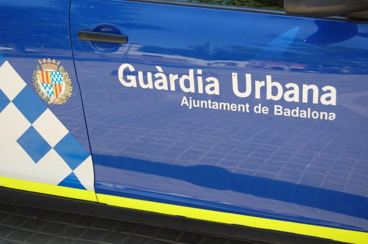 Vehículo de la Guardia Urbana de Badalona. Vehículo de la Guardia Urbana de Badalona.