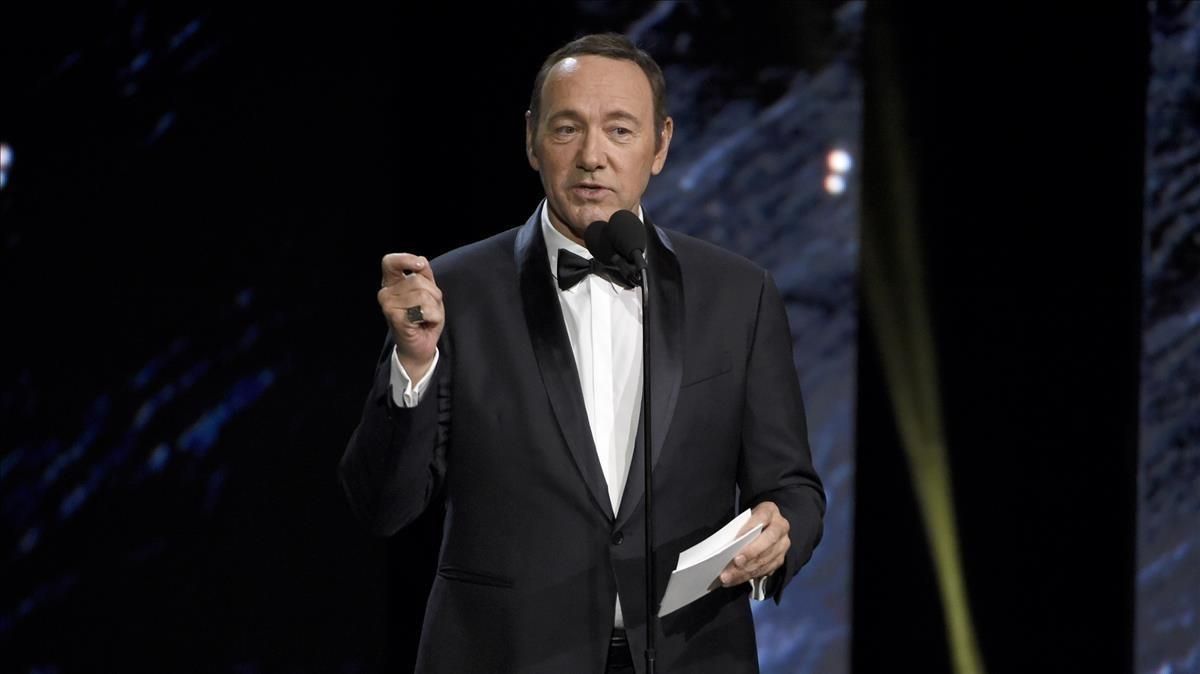 Kevin Spacey en octubre de este año en los premios BAFTA Kevin Spacey en octubre de este año en los premios BAFTA