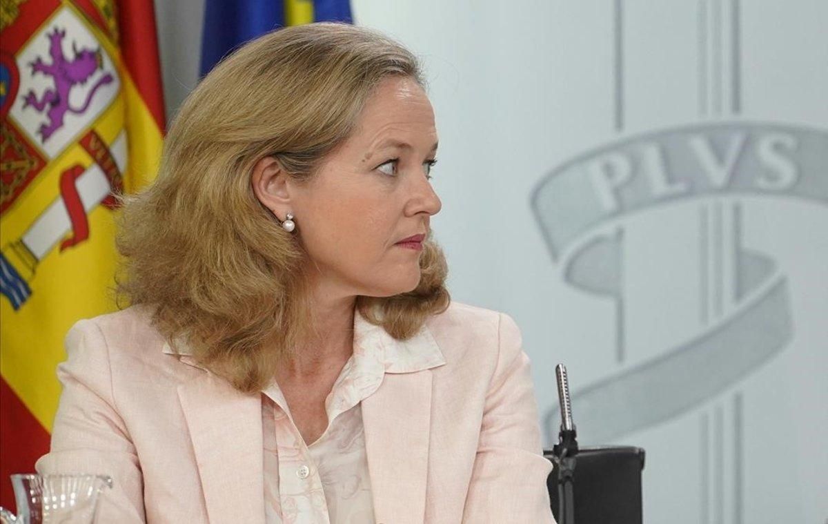 La ministra de Economía, Nadia Calviño. La ministra de Economía, Nadia Calviño.