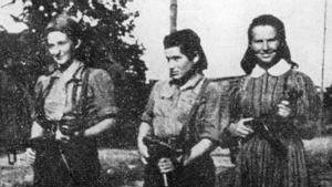 De izquierda a derecha, Vitka Kempner, Ruzka Korczak y Zelda Treguer, imagen de ’Hijas de la Resistencia’.
