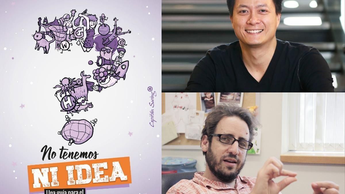 No tenemos ni idea. Una guía para el universo desconocido de Jorge Cham y Daniel Whiteson, traducción de Maia Fernández Miret (Capitán Swing, 2018) No tenemos ni idea. Una guía para el universo desconocido de Jorge Cham y Daniel Whiteson, traducción de Maia Fernández Miret (Capitán Swing, 2018)