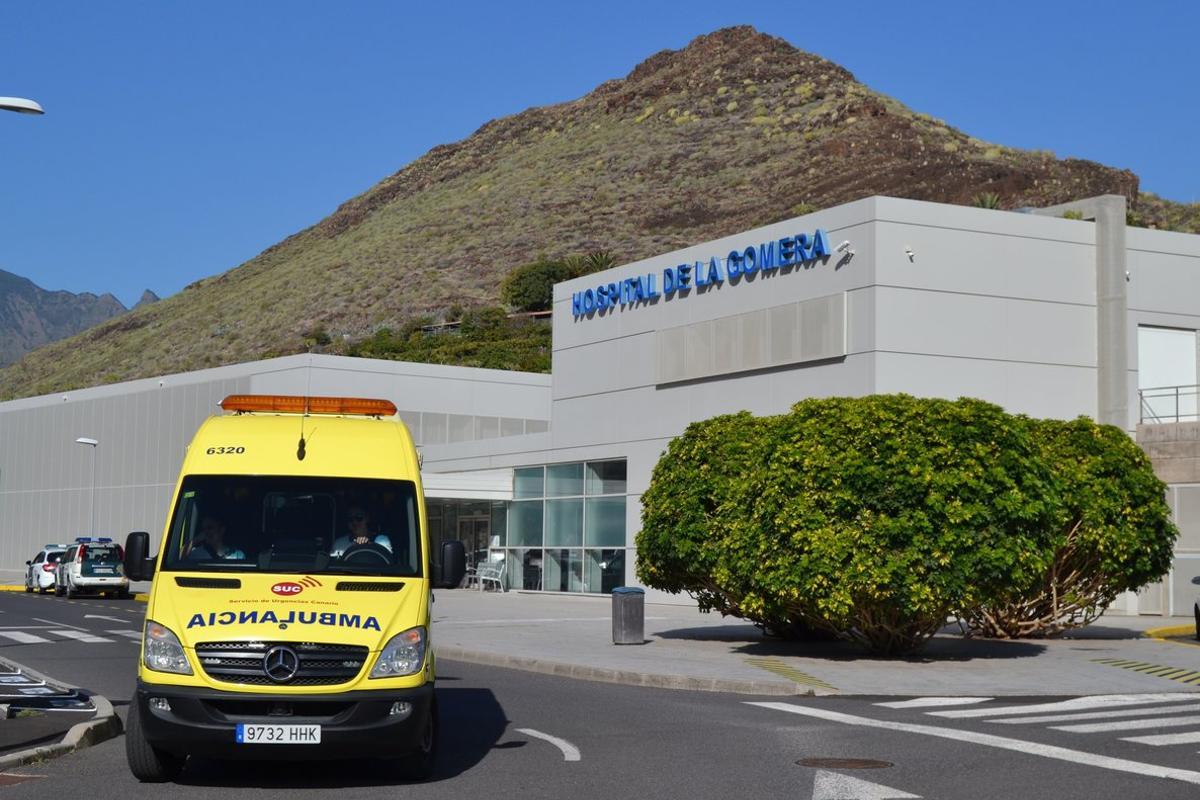 El Hospital Virgen de Guadalupe de La Gomera, donde ingresó el primer paciente con coronavirus en España, diagnosticado el 31 de enero.