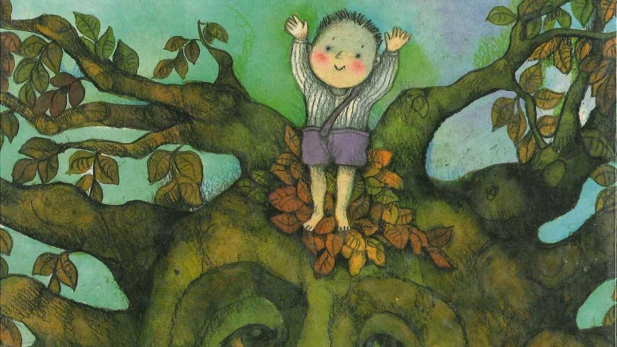 Ilustración de ’El niño y el árbol’, de la valenciana Viví Escrivà.