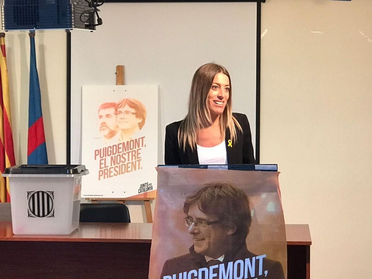 Miriam Nogueras, candidata de Junts per Mataró. Miriam Nogueras, candidata de Junts per Mataró.