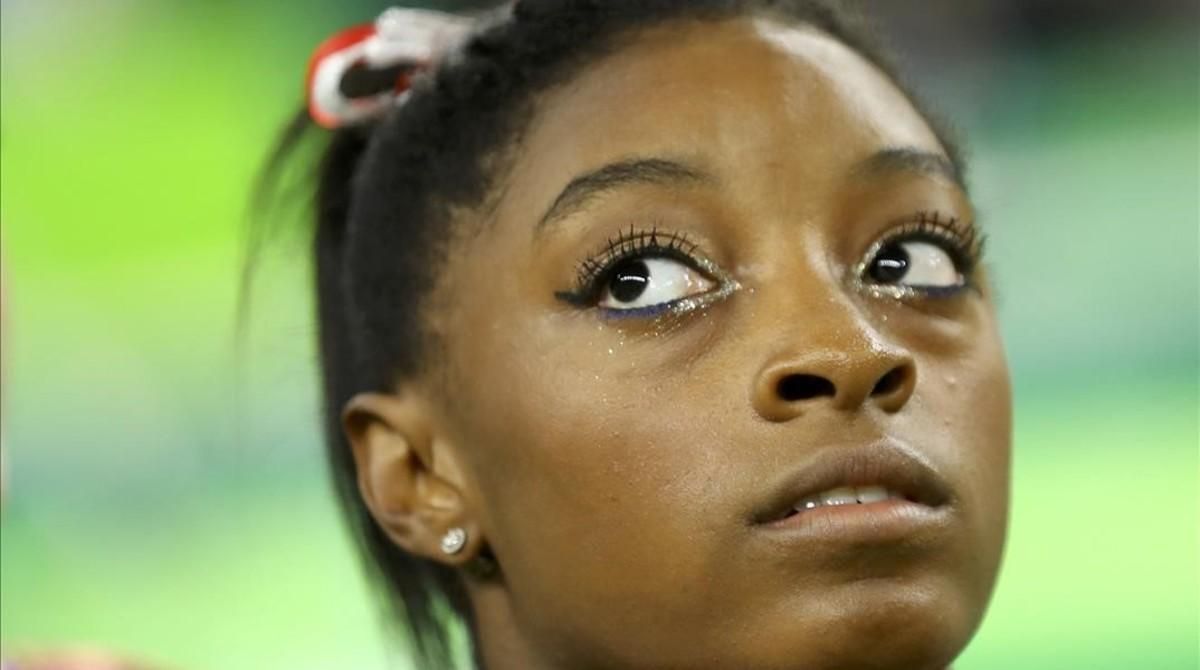 La gimnasta Simone Biles. La gimnasta Simone Biles.