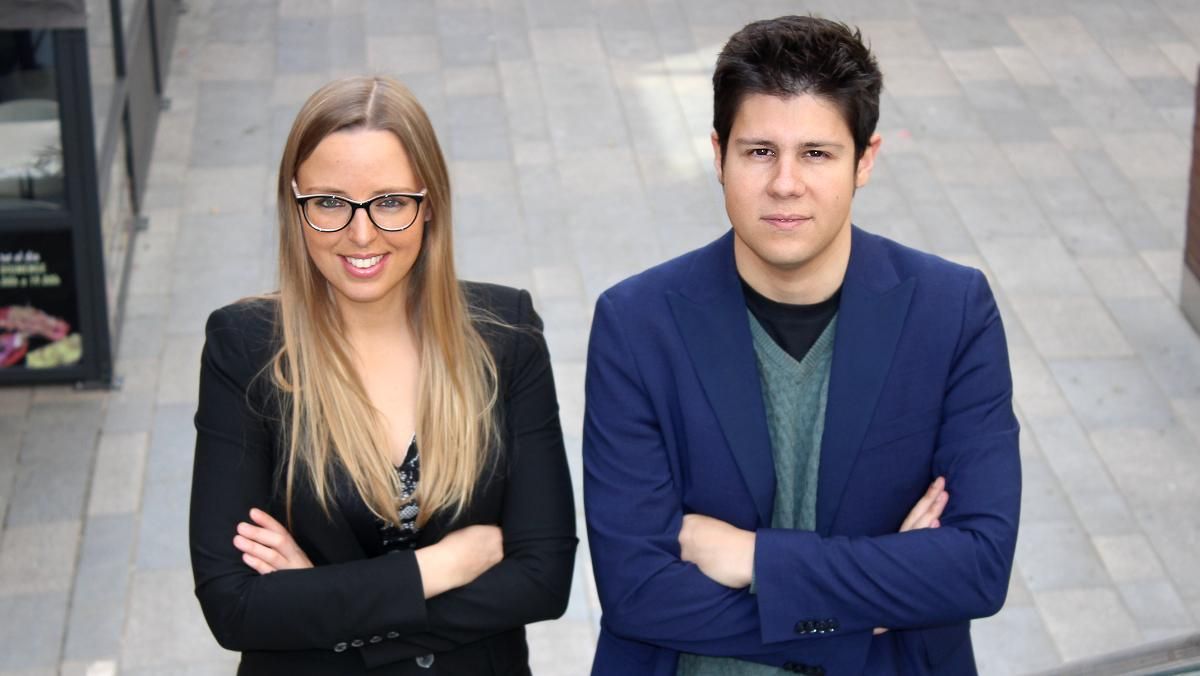 Victoria Gago y Daniel Salmerón, fundadores de la European Blockchain Convention. Victoria Gago y Daniel Salmerón, fundadores de la European Blockchain Convention.