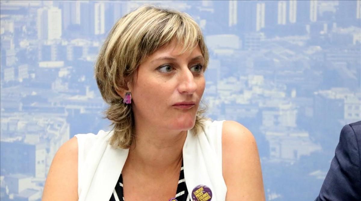La ’consellera’ de Salut, Alba Vergés. La ’consellera’ de Salut, Alba Vergés.