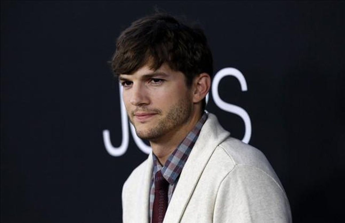 El actor Ashton Kutcher. El actor Ashton Kutcher.