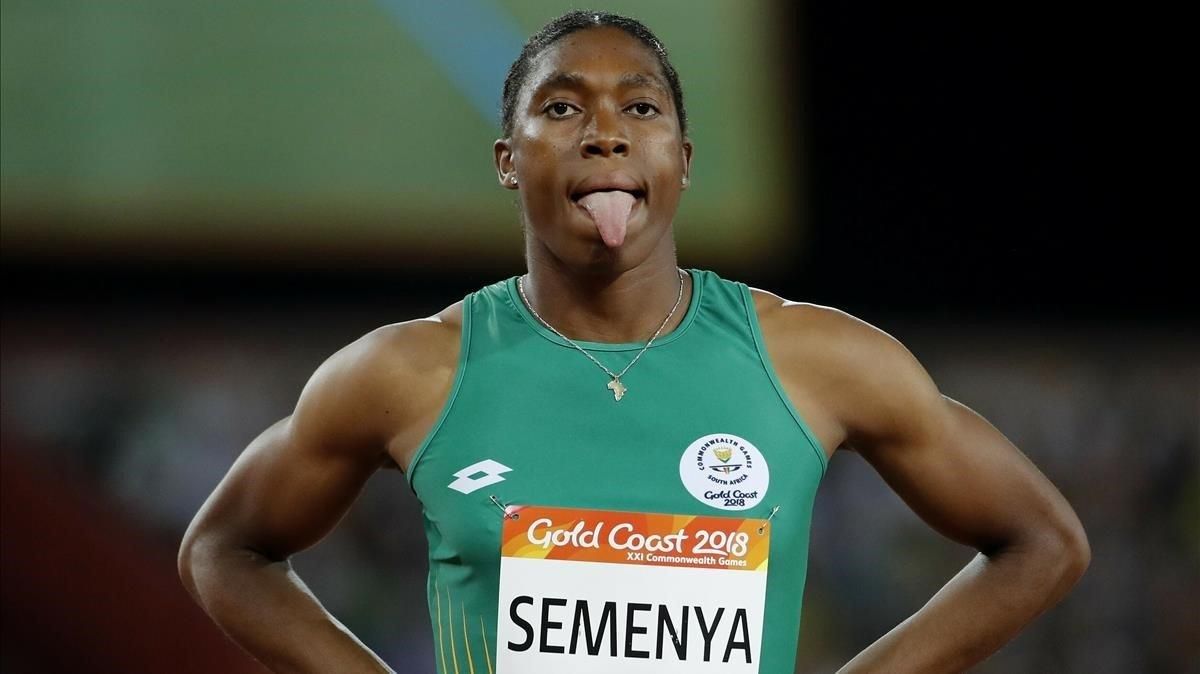 La velocista Caster Semenya, en los Juegos de la Commonwealth 2018. La velocista Caster Semenya, en los Juegos de la Commonwealth 2018.