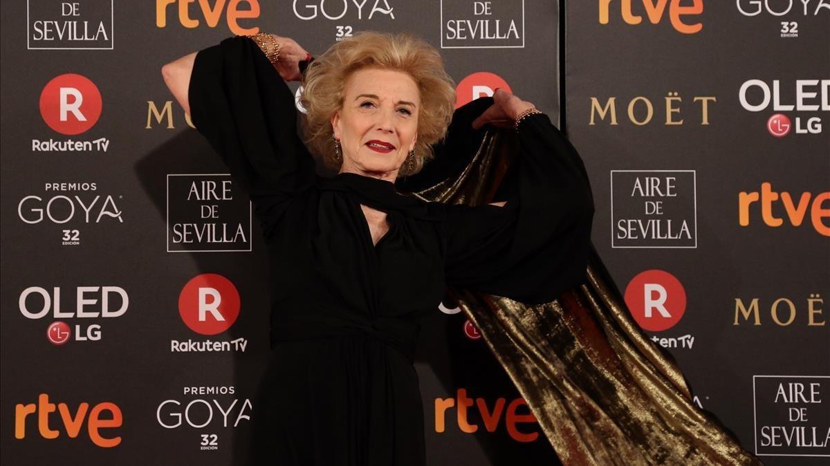 Premios Goya 2018. Marisa Paredes.
