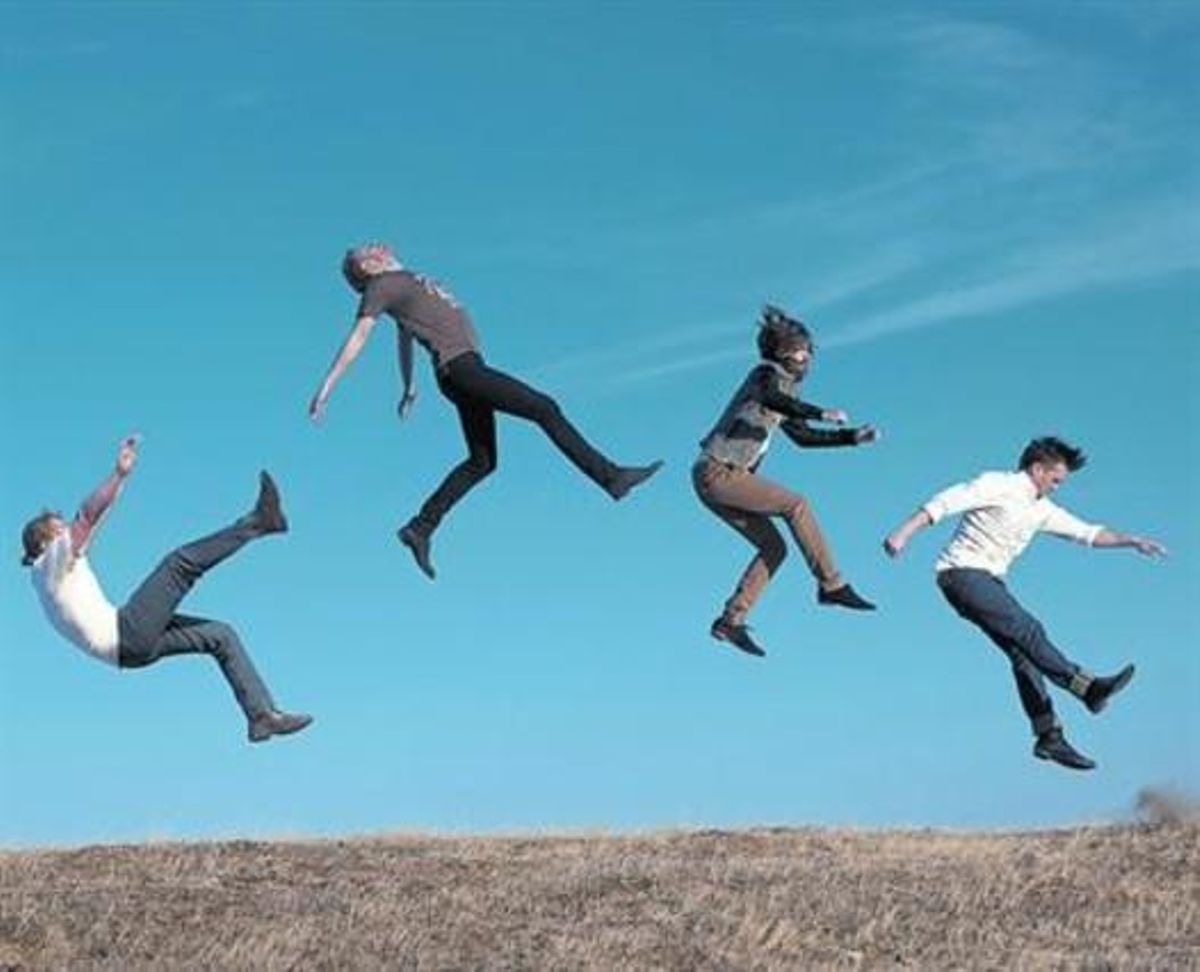 El gran salto 8La banda Imagine Dragons, en una imagen promocional. El gran salto 8La banda Imagine Dragons, en una imagen promocional.