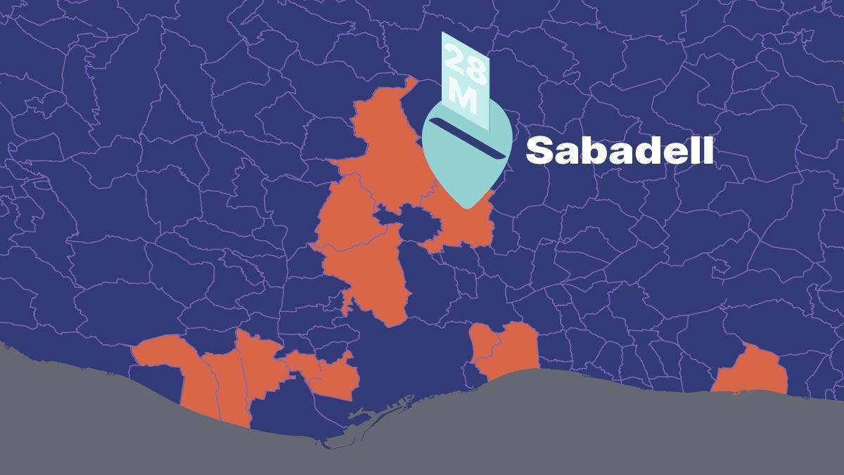 ¿Qué votó tu vecino en Sabadell el 28M? Busca los resultados calle a calle