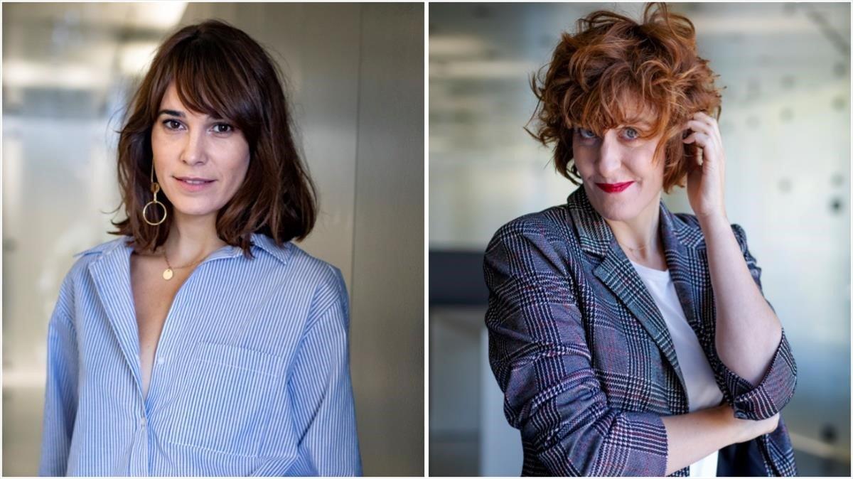 Celia Freijero y Aixa Villagrán, actrices de la serie ’Vida perfecta’. 