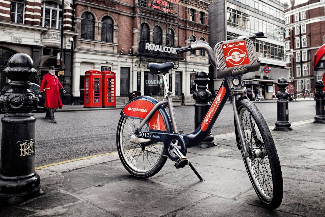 Santander Cycles está presente en las ciudades británicas de Londres, Milton Keynes, Swansea y Brunel.