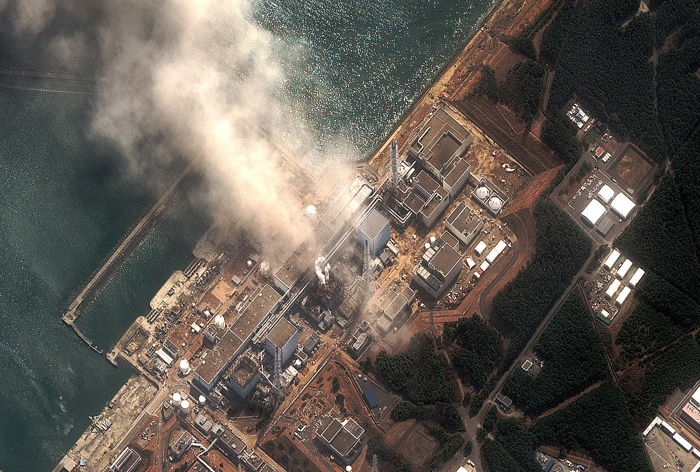 Accidente nuclear en la central de Fukushima, en Japón.