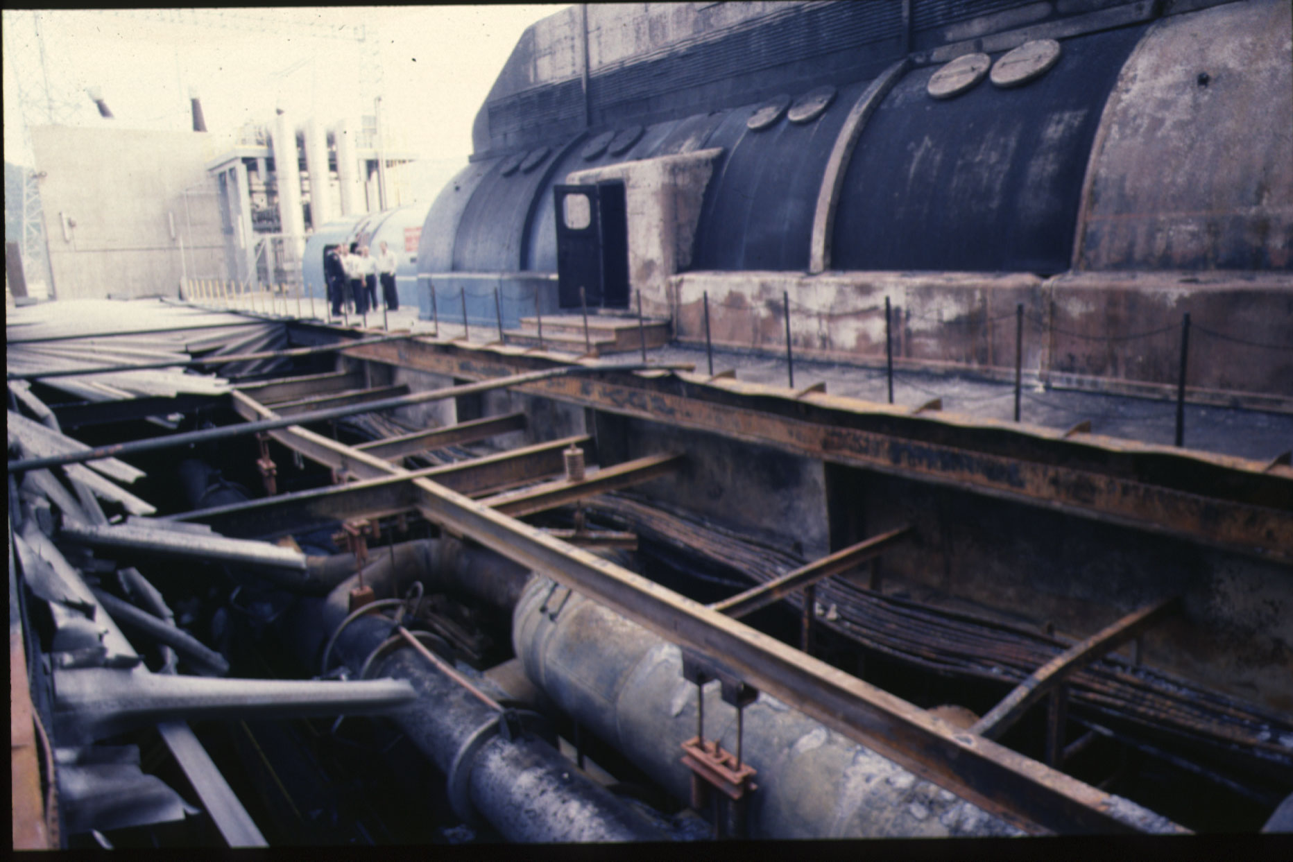 Accidente en la central nuclear de Vandellós, Tarragona, en 1989.