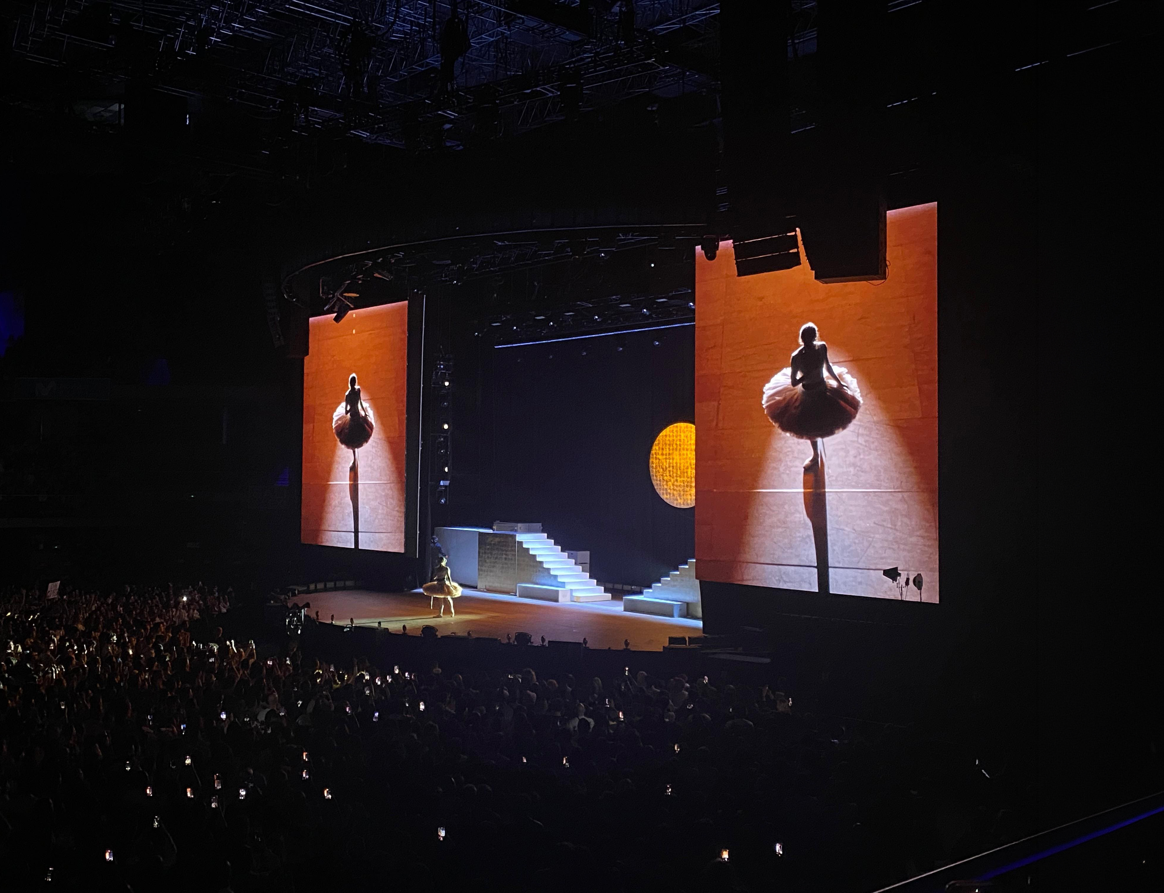 Rosalía en el Lux Tour en Madrid. Foto: Pedro del Corral