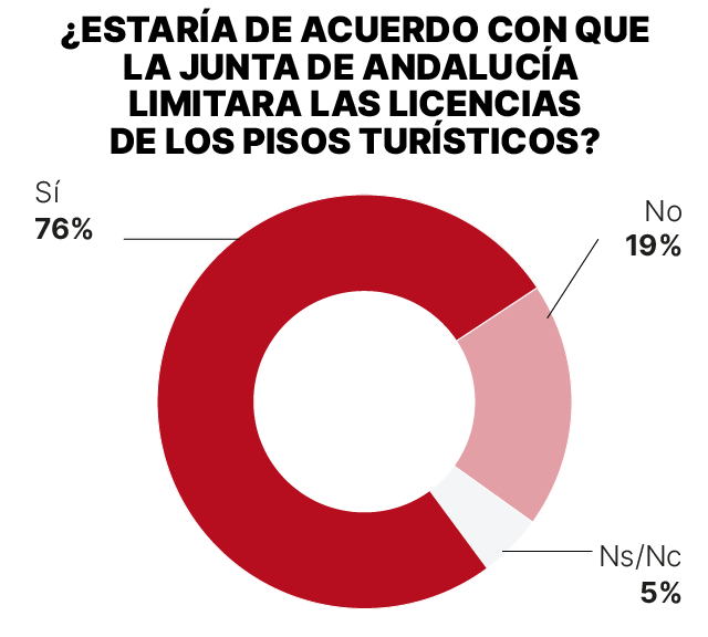 Infografía sobre pisos turísticos en Andalucía
