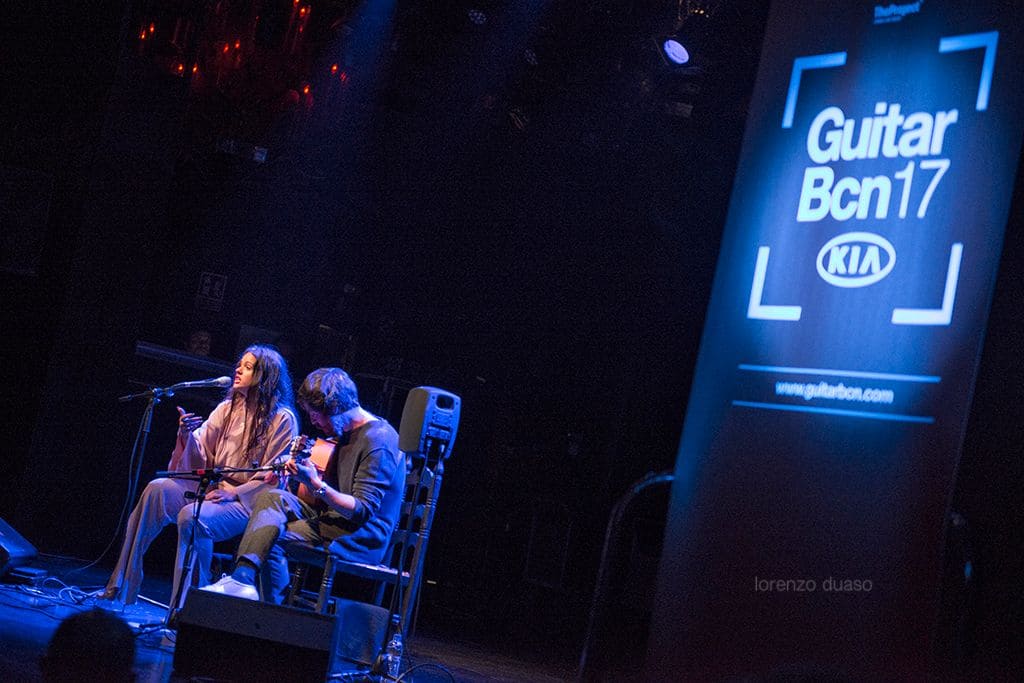 Rosalía y Refree en el Guitar BCN 2017