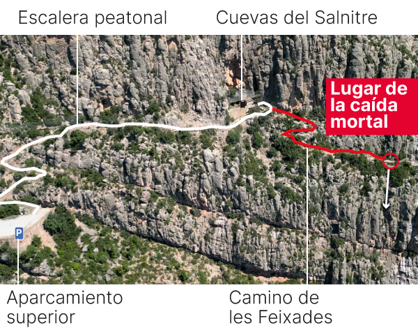camino feixades Montserrat